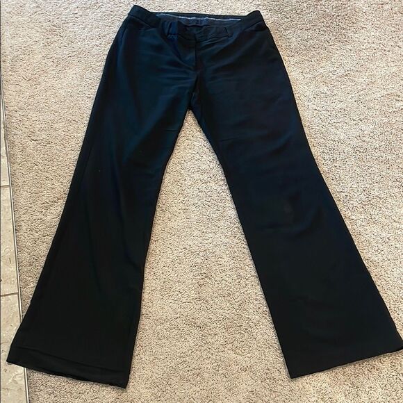 Express Editor Black Trouser Dress Pants - Picture 1 of 9